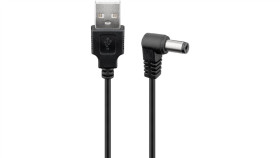 Kabel Usb–Dc 5,5 X 2,1 Mm - Długość Kabla 0.5 M