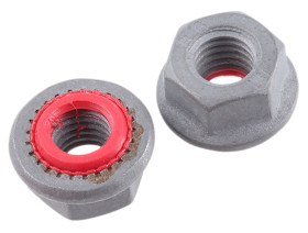 Przeciwnakrętka M8 Samoblokująca Stalowe Fosforanowane