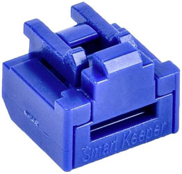 Smartkeeper Blokada portu RJ45 LAN NL03P1DB Zestaw 12-elementowy granatowy bez klucza NL03P1DB