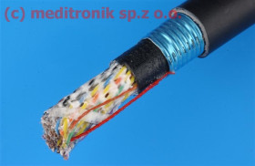 Kabel BELDEN 25PAR FTP ZEW 417M Kabel miedziany, 25 par FTP kat.5 zewnÄtrzny, Å