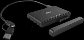 43359 Copy/Dock Station, 1x M.2 NVMe, 1x SATA, USB 3.1