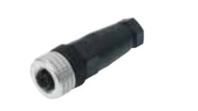 Złącze Do Samokonfekcjonowania M12 Żeńskie Proste 4-Pinowe Na Przewód Elka...