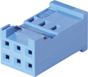 TE Connectivity Obudowa złącza pin żeńskiego na kabel AMPMODU HE13/14 Ilość pinów 10 Wymiary siatki: 2.54 mm 281839-5 1