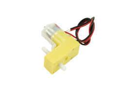 TT Geared Motor with Back Shaft (160rpm 6v L Shape)