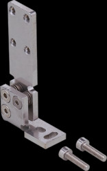 Assembly and fine adjustment unit, 57.3 x 12 x 28 mm for optoelectronic sensors, E21239