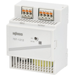 WAGO 787-1212 Compact Single Phase 24VDC 2.5A Switched-Mode Power Supply