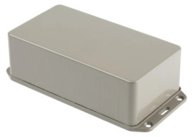 Obudowa Szary z kołnierzem IP65, 173.4 x 82.4 x 50.5mm, RS PRO