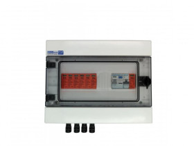 Skrzynka przyłączeniowa ACDC z ogranicznikiem przepięć Typ 1+2, 2 MPPT, 25A 300mA 2P, 20A 1-F I 133202 ACDC Premium