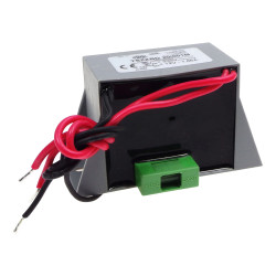 Transformator sieciowy TSZZBD 20/001M [230V/12V-1,66A] do domofonów, wyprowadzenia: przewody