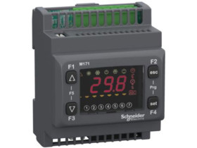 Sterownik PLC HVAC M171 6xDI 5xAI 6xDO 5xAO LAN zasilanie 12-24V wyświetlacz TM171OD22R SCHNEIDER ELECTRIC