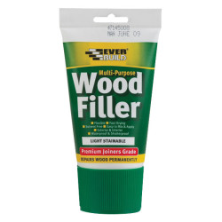 Everbuild MPWOODLTOAK2 Multi-Purp Prem Joiners Grade Wood Filler Light Oak 250ml