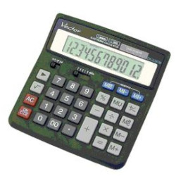 Kalkulator biurowy DK-209DM BLK VECTOR