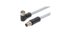 Kabel przemysłowy konfekcjonowany ze złączem Złącze M12 długość 15m Rodzaj A Żeńskie Złącze B Złącze M12