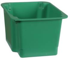 Plastipol Scheu 1658377 Pojemnik do sztaplowania nadaje się na żywność (D x S x W) 300 x 200 x 150 mm zielony 1 szt.