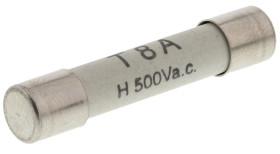 Bezpiecznik 8A 6.3 x 32mmT 500V ac RS PRO