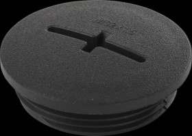 52006143 Blind plug, M32 x 1.5, black