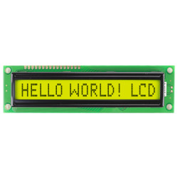 Wyświetlacz alfanumeryczny LCD, , Alfanumeryczny, NEWHAVEN DISPLAY INTERNATIONAL