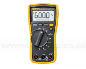 FLUKE 115 - Multimetr cyfrowy True RMS, bargraf, automatyczna zmiana zakresów