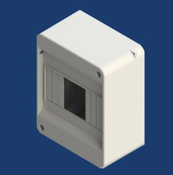 Rozdzielnica modułowa 1x5 natynkowa IP20 bez klapki S-5 800583 ENE-00325