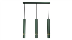 Lampa Wisząca Joker Green/Gold 3Xgu10 Mlp7721 Milagro
