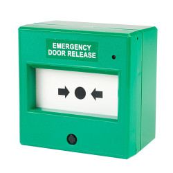 Comus CP55SG Resettable Green Emergency Door Release Point with LED