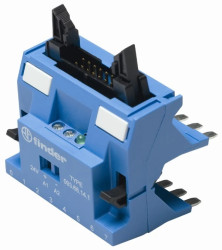 Moduł łączeniowy 8-polowy do przekaźników interfejsowych serii 39 093.68.14.1