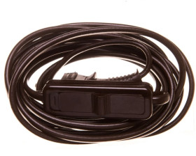 Przewód przyłączeniowy z wyłącznikiem 300cm brązowy SP/W-300/2X0,75/WOR-BRA YNS10000522