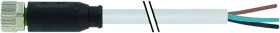 Murrelektronik 7000-08041-2100500 Złącze niekonfekcjonowane czujnika/aktuatora M8 x 1 złącze żeńskie proste 5.00 m Ilość