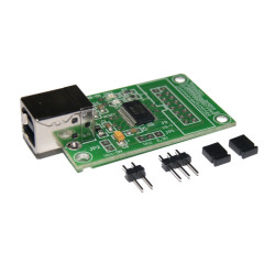 MODUŁ ZESTAW EM212 PCB + ZŁĄCZA INTERFEJS KONWERTER USB-RS232 (TTL)