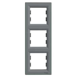 ASFORA Ramka 3-krotna pionowa stal EPH5810362
