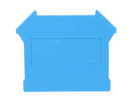 Płytka skrajna do złączek gwintowych niebieska PSZ 2,5-16/BL R34RR-07040000223 /20szt./