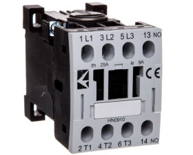 Stycznik 9A 4NO 220-230V/50-60Hz, T0-HN0910NUE