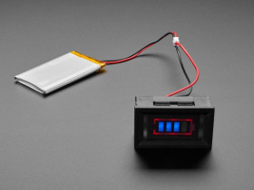 Adafruit Single Li-Ion and LiPoly Battery Power Meter