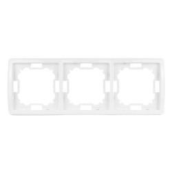 Ramka potrójna hermetyczna IP44 biała BMR3B/11 Kontakt-Simon Basic