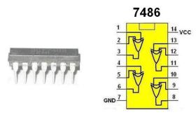 Układ cyfrowy 7486