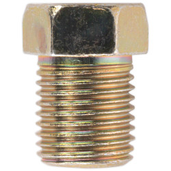 Sealey BN10100FT Brake Pipe Nut M10 x 1mm Full Thread Male Pack of 25