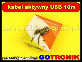 Kabel - aktywny przedłużacz USB 10m