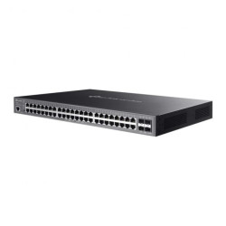 Switch 19 RACK 48x port RJ45 (Gigabit Ethernet 1000Mb/s) + 4x port SFP+ (10Gb/s) przełącznik zarządzalny L2 TP-Link SG3452XP