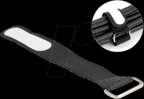 19603 Cable tie, Velcro, labeling field, 127 x 20 mm, 5 pcs.
