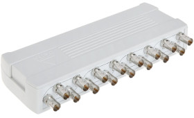 Transformator do przesyłania sygnału wideo po skrętce 16-kanałowy AHD, HD-CVI, HD-TVI, CVBS, 4K UHD TR-16