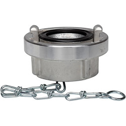 Storz blind coupling, 16 bar, aluminum, for hose, 108260