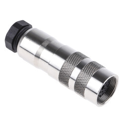 Złącze wielostykowe przemysłowe 19-pinowe M16 Montaż na kablu Wtyczka binder