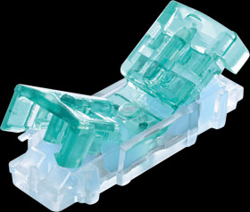 1905C139 Single-core connectors, gel-filled, green, 0.4 - 0.7 mm, 10 pcs.