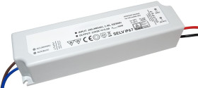 Sterownik LED napięcie wyjciowe: 24V 2.5A napięcie wejściowe: 90 - 264 V AC stabilizowany napięciowo 60W RS PRO