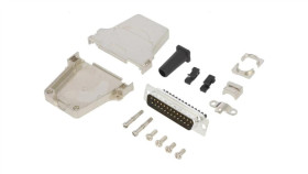 Dtzfrg-25Mssc D-Sub Męskie Proste Zacisk Śrubowy Na Przewód Pin 25