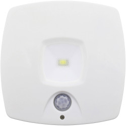 M&#xFC;ller-Licht 27700015 LED Night Light Motion Detector Square Daylight White