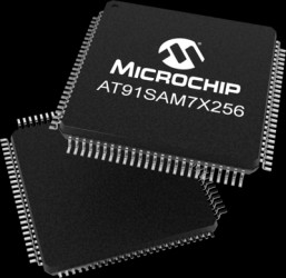 ARM7 Mikrocontroller, 16/32 bit, 55 MHz, LQFP-100, AT91SAM7X256C-AU
