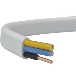 Przewód prądowy YDYp 450/750V 3x1,5 płaski drut Elektrokabel /50m/