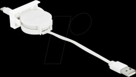 81318 Easy 45 module USB 2.0 pull-out cable USB Type-a to USB Type-C&amp;