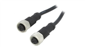 M12a05fl12aflsd001 Kabel Do Czujników/Automatyki 5Pin M12-M12 1M Wtyk Wtyk